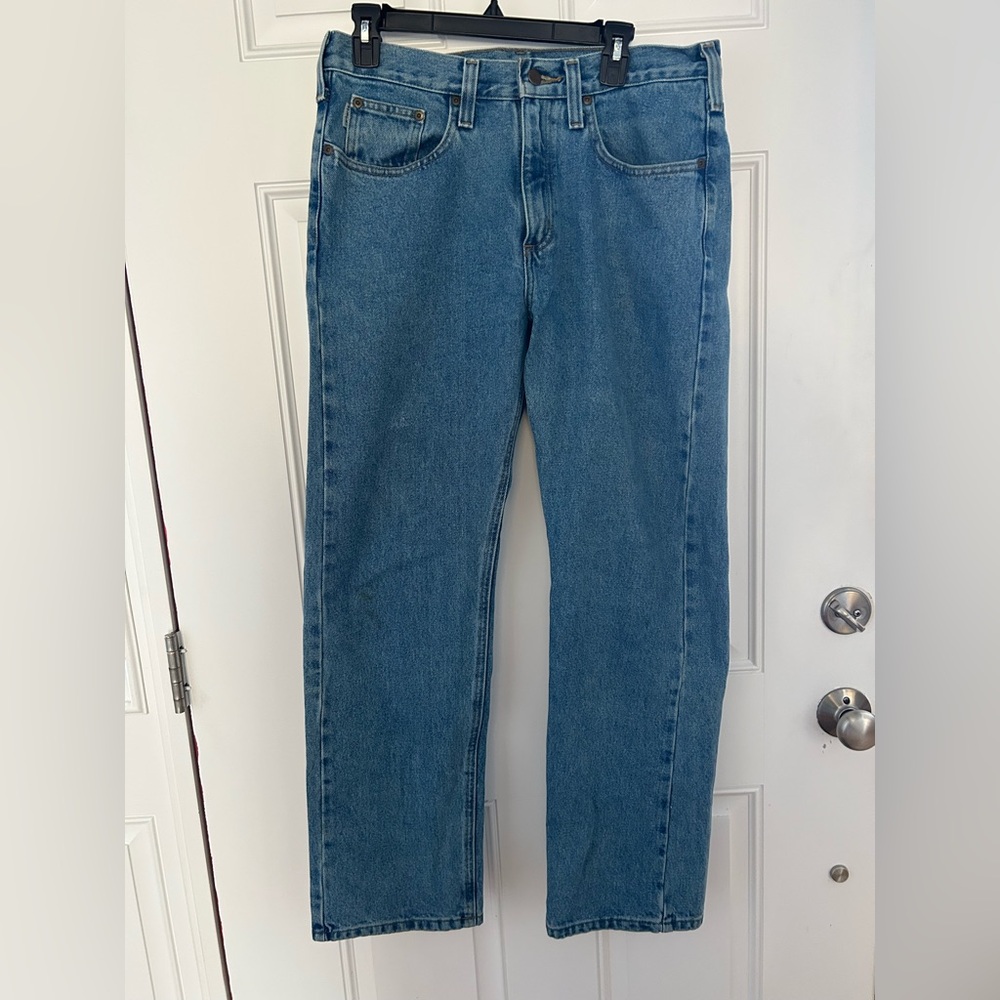 Carhartt Blue Denim Jeans Traditional Fit